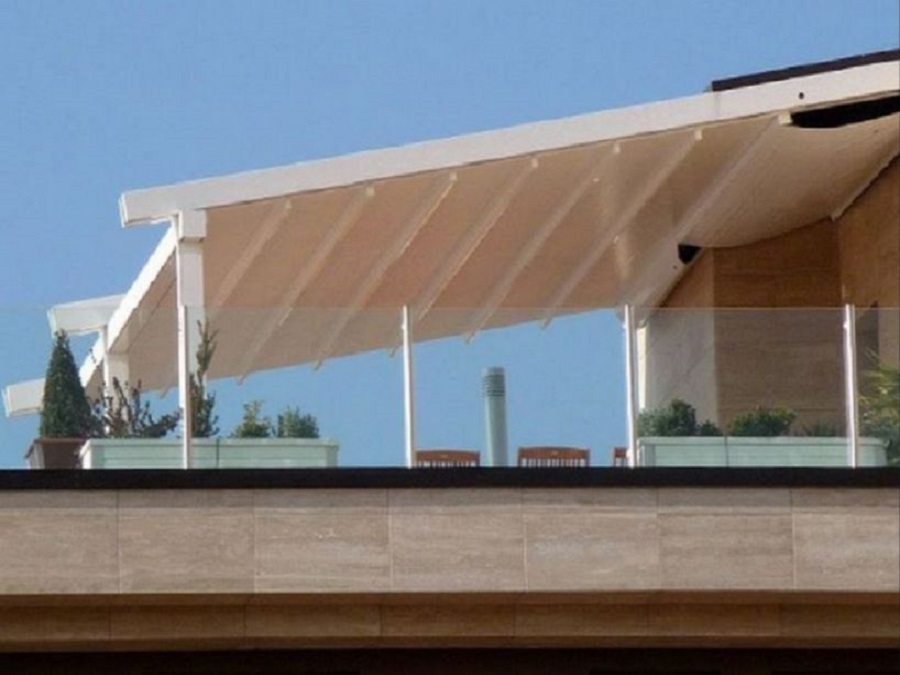 Coperture per terrazzi Coperture in pvc per terrazzi