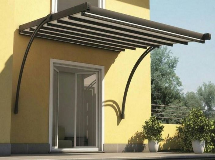 Tettoie per esterno,per terrazzi e giardino,coperture esterne Tettoia a sbalzo