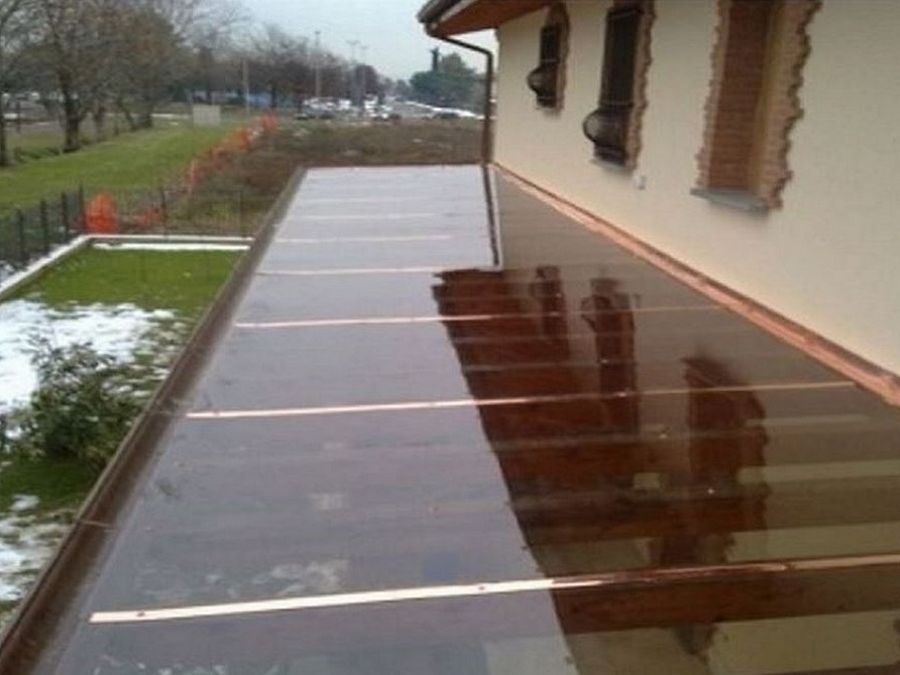 Coperture in policarbonato tettoie in policarbonato per esterni Coperture trasparenti prezzi