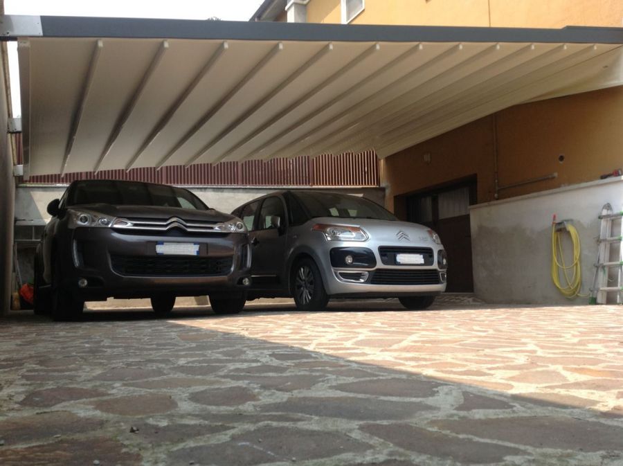 Coperture mobili per esterni,per terrazzi,tettoie mobili Mobili per garage