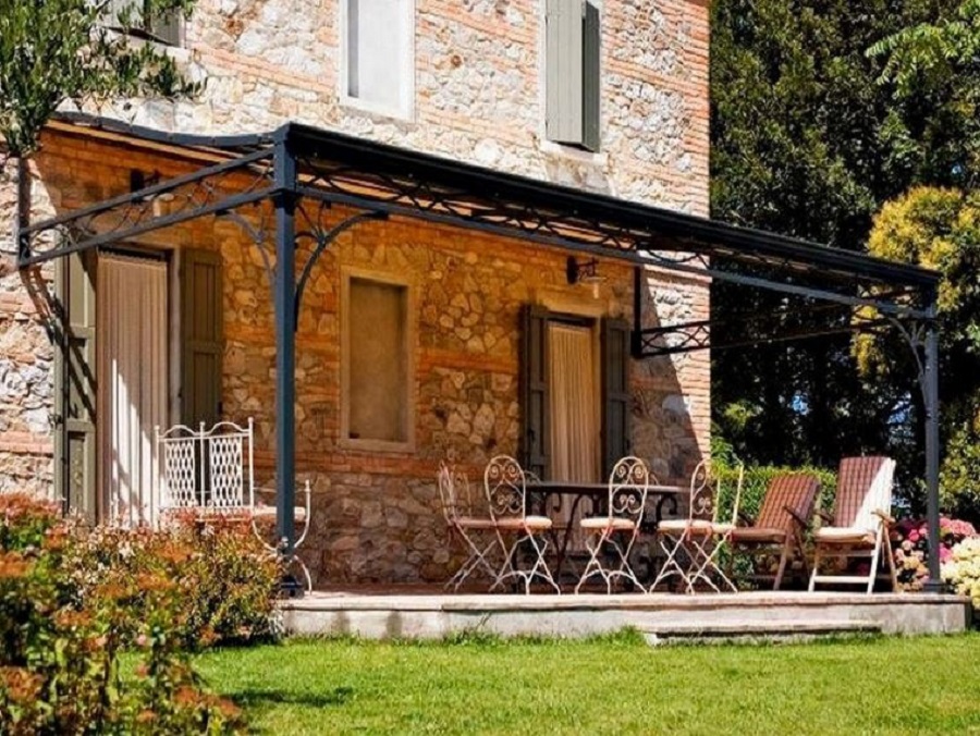 PERGOLA IN FERRO BATTUTO ATHENA