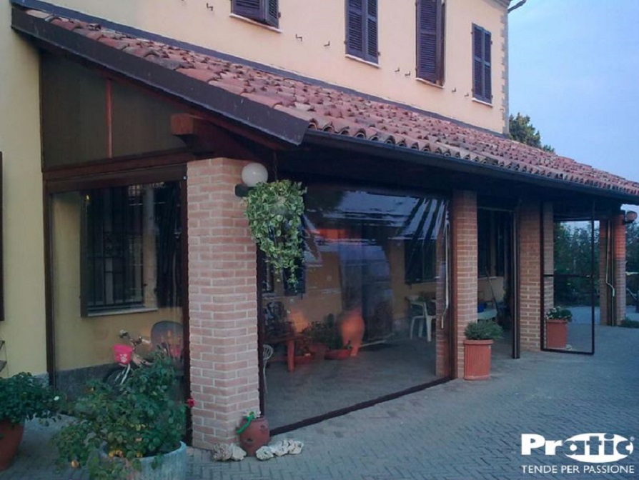 Tende in pvc trasparente