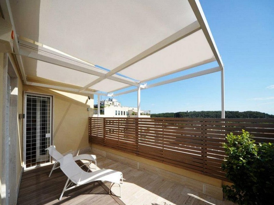 Tende parasole da esterno per balcone finestre e terrazzi for Finestre elettriche