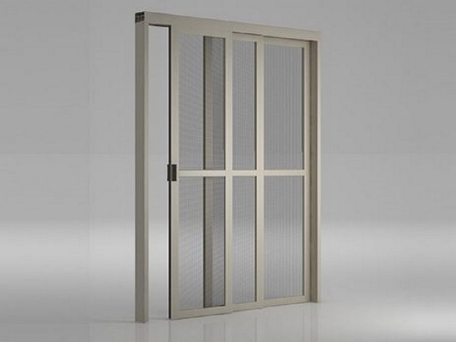 Zanzariera Estensibile Blinky - Rete In Fibra Di Vetro, Allungabile Da 90 A 175 Cm, Montaggio Senza Fori - Foto 11