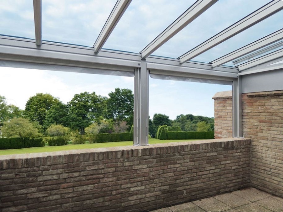COPERTURE PER TERRAZZI IN VETRO