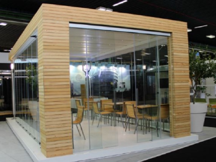 PERGOLE IN LEGNO MODERNE CHIUSE
