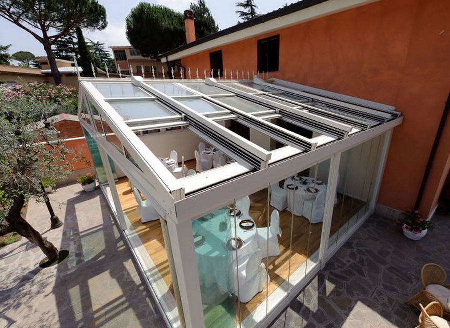 Coperture Mobili Per Esterni Per Terrazzi Tettoie Mobili Motorizzate