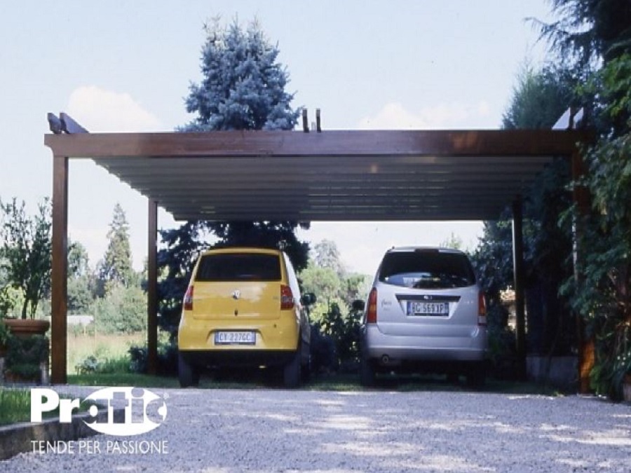 Tettoie per auto in alluminio,ferro,legno,coperture automobili
