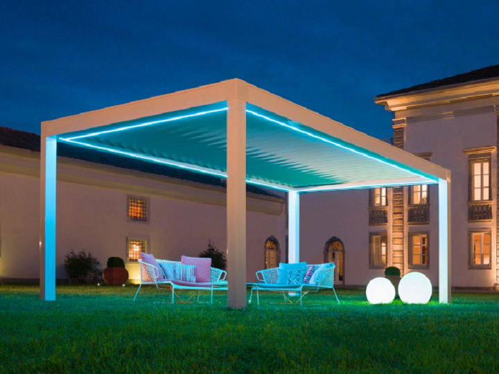 Illuminazione Esterna Gazebo : Illuminazione gazebo