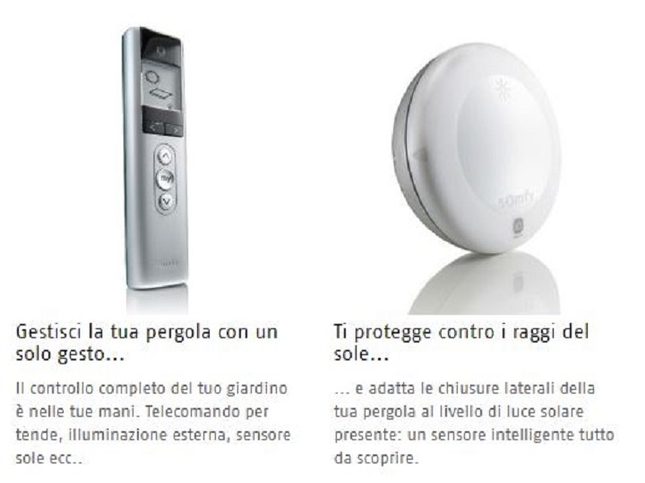 PERGOLE MOTORIZZATE