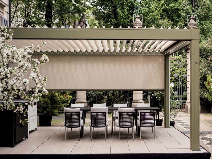 PERGOLA BIOCLIMATICA DI PRATIC