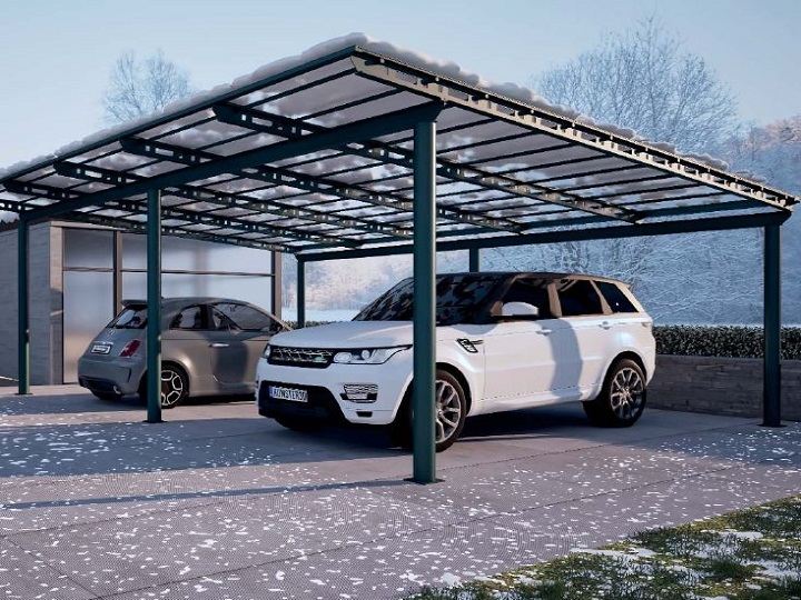 COPERTURE IN POLICARBONATO PER AUTO