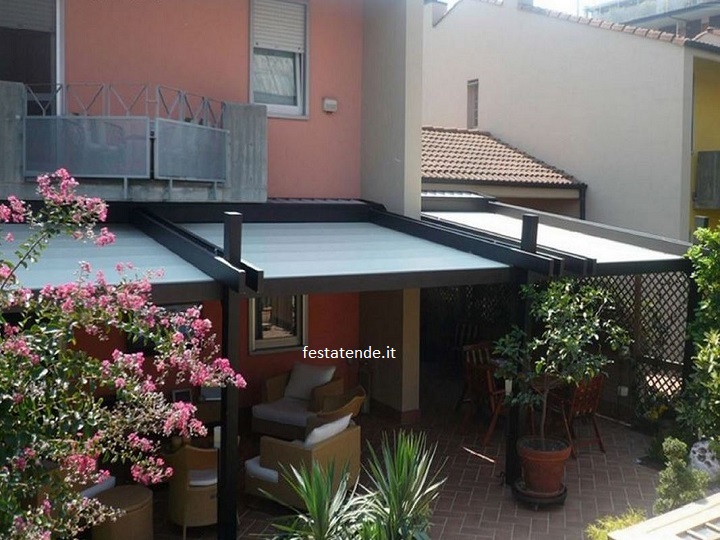 COPERTURE IN PVC PER TETTOIE