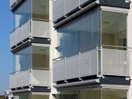 CHIUSURA BALCONE CON VETRATA