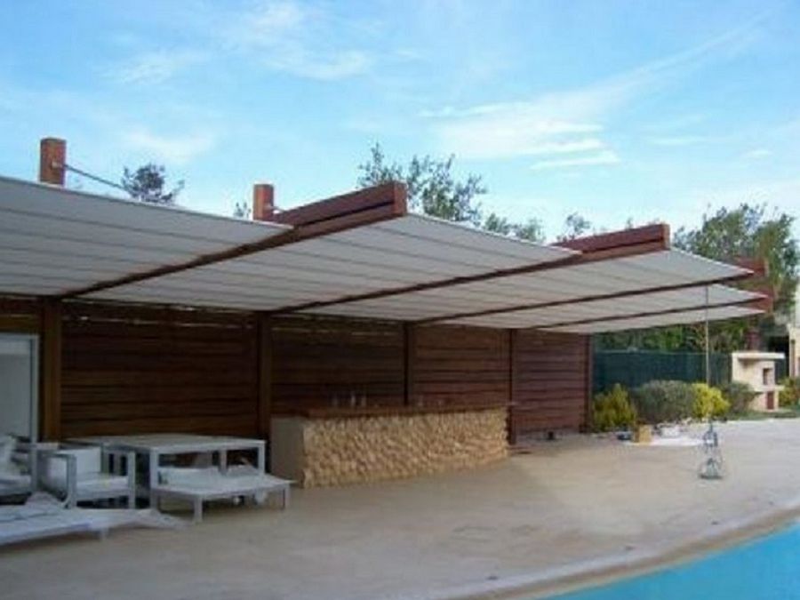 FAIR WIND Tenda Parasole In Tessuto 90% Per Protezione Da Sole