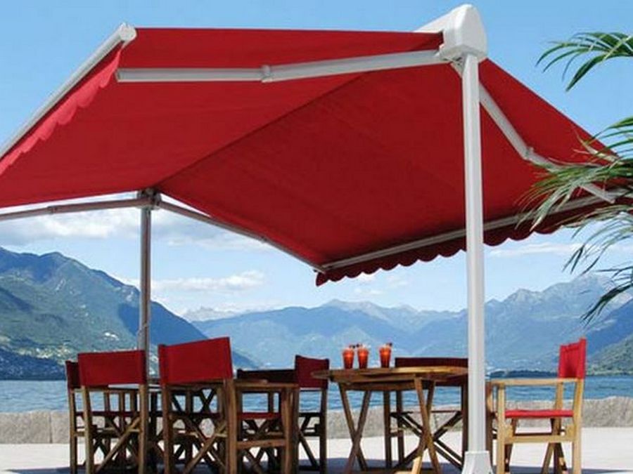 TENDA DA SOLE AVVOLGIBILE AUTOPORTANTE