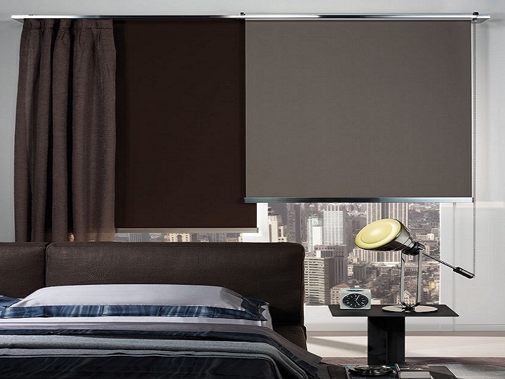 Tende Oscuranti Lush Decor, 225x88 Cm, Colore Blu, Set Da 2 Pannelli - 4