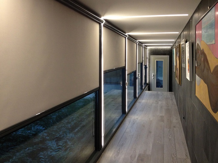 Tende A Rullo Oscuranti Termiche, Tende Avvolgibile A Ventosa Retrattili, Parasole Tende A Rullo Temporanee Regolabili Senza Foratura, Porte E Finestre Dell'ufficio Domestico,Black-40x200cm/16x79in