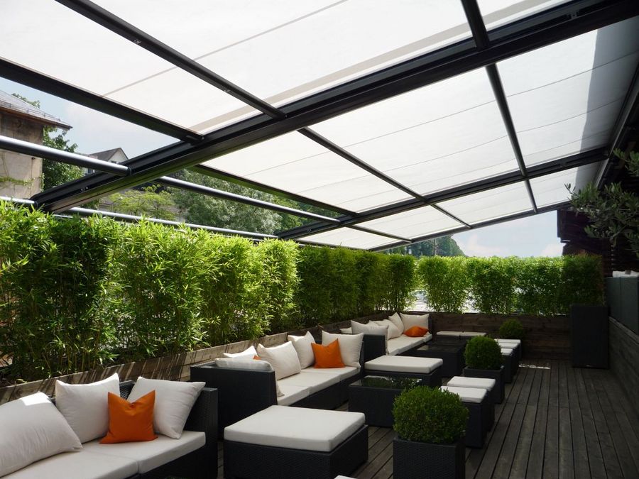 TENDE DA SOLE E PIOGGIA PER TERRAZZI