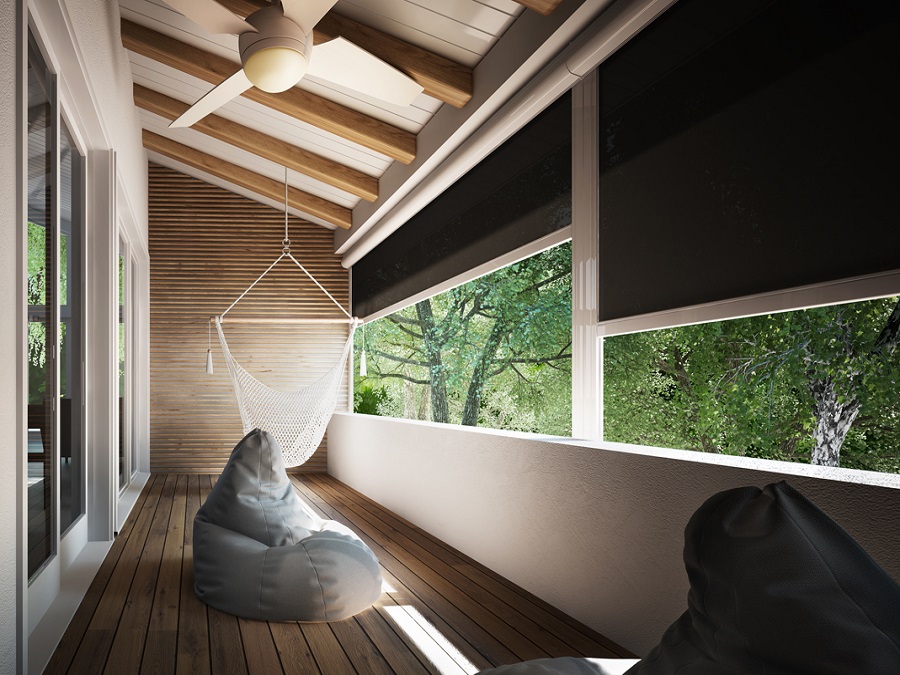 TENDE DA SOLE PER BALCONE CON SISTEMA A CADUTA