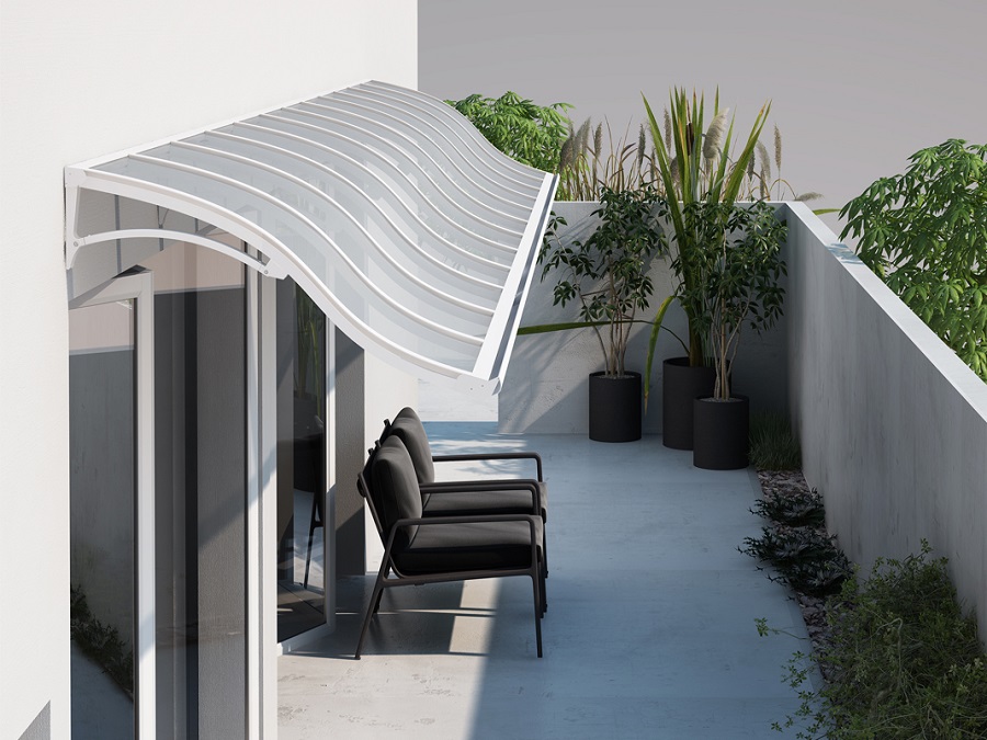 TETTOIA PER BALCONE CONDOMINIO