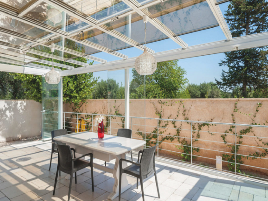 TETTOIE IN VETRO PER TERRAZZI