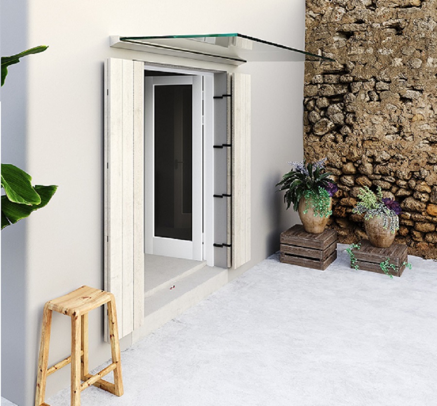 TETTOIE PER PORTE FINESTRE